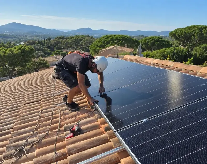 Installateur panneaux solaires Les Éparres — pose photovoltaïque sur toiture