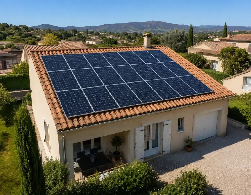 Prime à l'autoconsommation panneaux solaires Les Éparres — aide financière de l'État